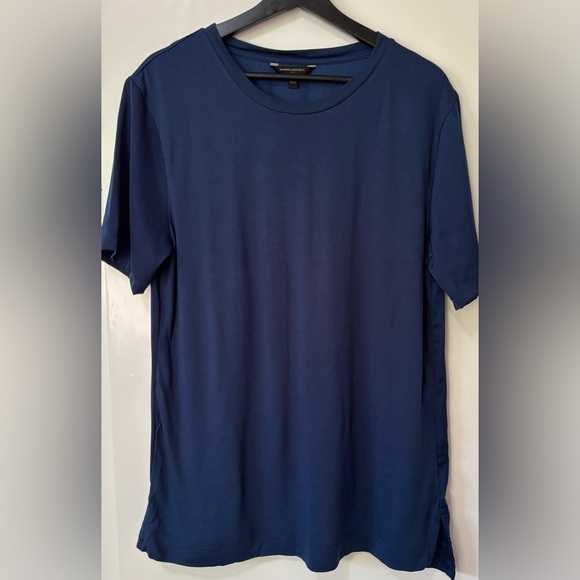 Banana Republic| Dark Blue Short Sleeve Men’s Tee Sz M - Picture 5 of 6